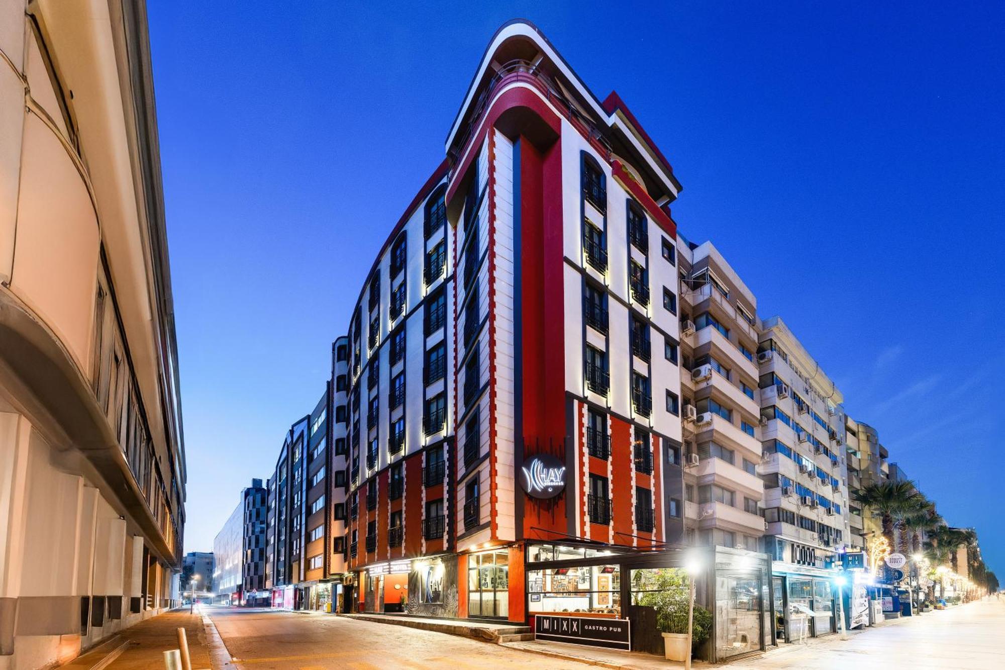 Hay Hotel Alsancak Izmir Bagian luar foto